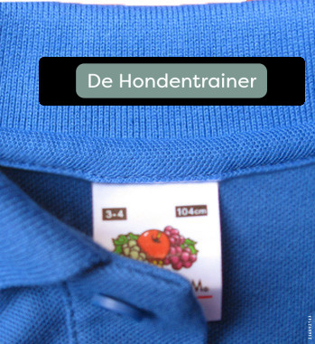 48 Iron-on clothing labels | Back Neck Labels