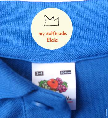 Iron On Clothes Labels