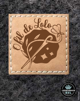 Leather Knitting Labels