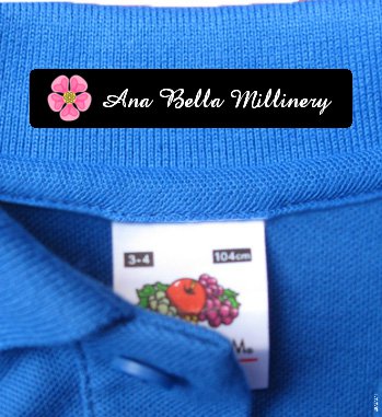 Iron On Name Tags For Clothes