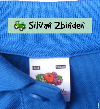 Personalised Name Labels