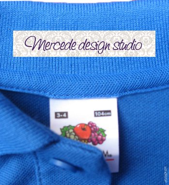 Children's Clothing Labels