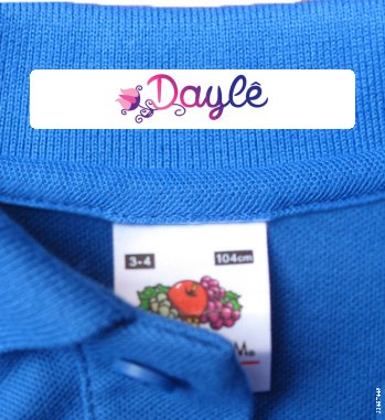 Iron On Name Tags For Clothes