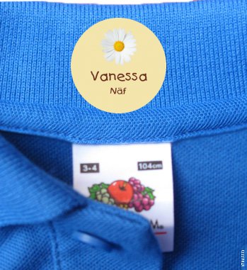 Iron On Clothing Tags