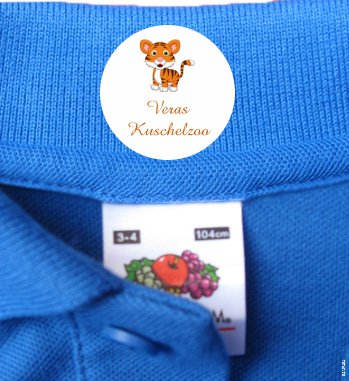 Children's Clothing Labels