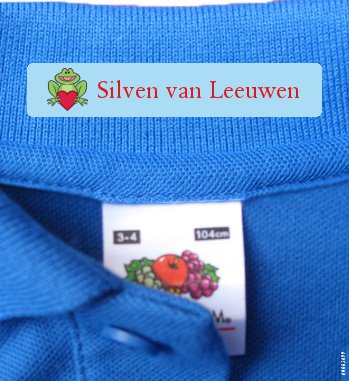 Iron On Clothes Labels