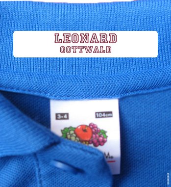 Iron On Labels For Kids Clothes