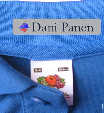 Cloth Name Tags For Clothing